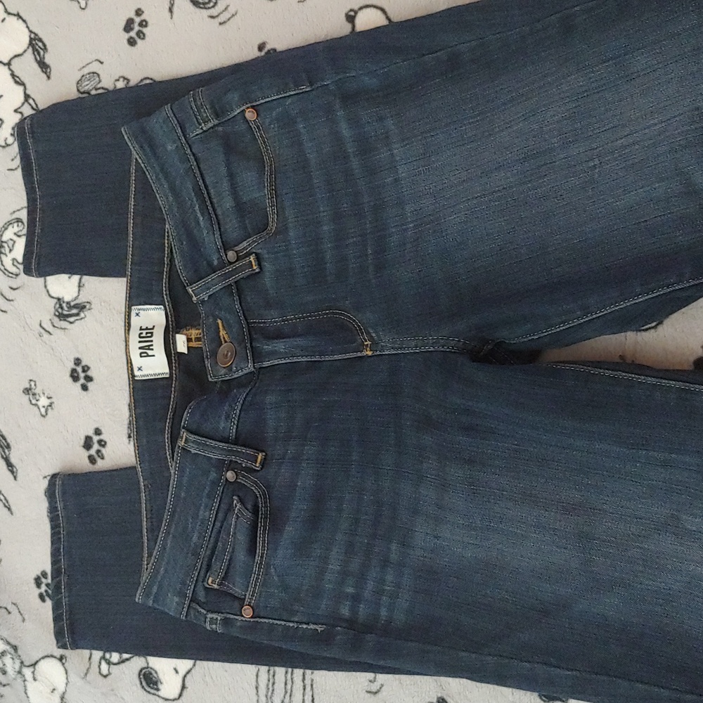 Paige Denim Avi Verdugo Ankle Stretch Jeans Size 26